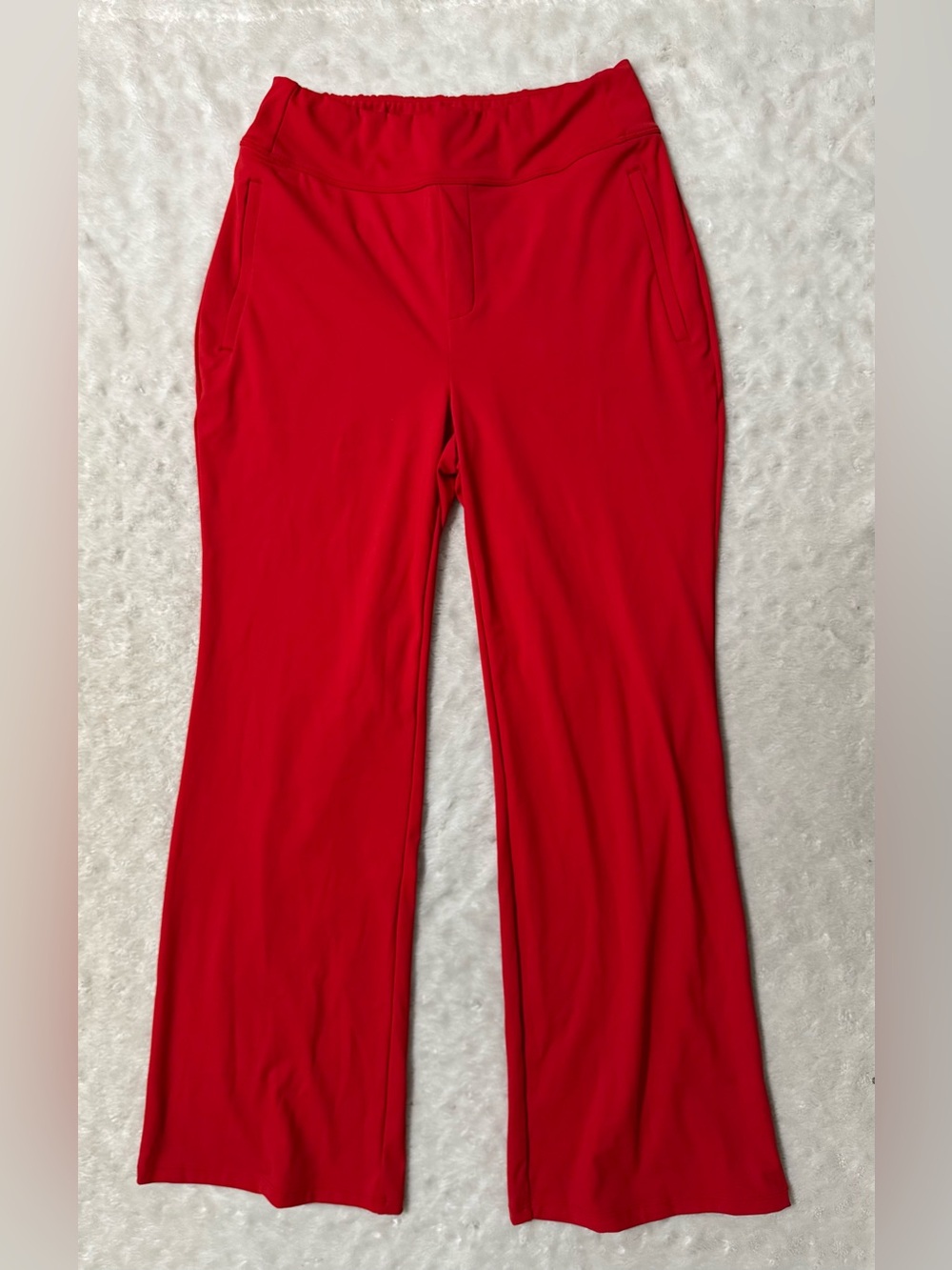 Halara Flex™ DayStretch Mid Rise Side Zipper Pocket Work Flare Pants - Picture 4 of 14
